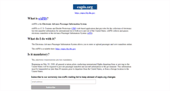 Desktop Screenshot of eapis.org